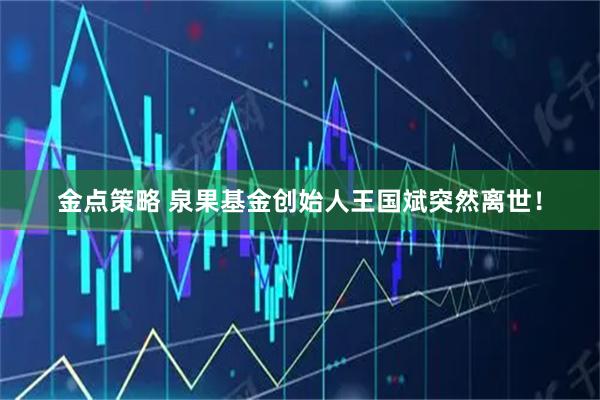 金点策略 泉果基金创始人王国斌突然离世！